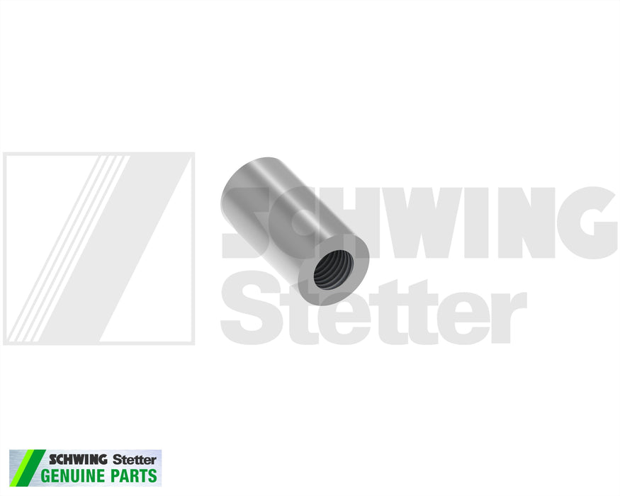 Fitting - Threaded, M10 X 1 X 30 - St37 | Weight: 2 lbs