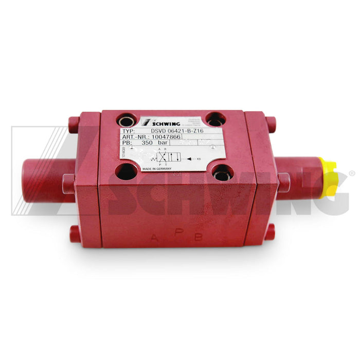 Valve - Hyd, Reversing Dsvd 06421/B-Z16 | Weight: 4 lbs | Dimensions: 46 X 50 X 145MM
