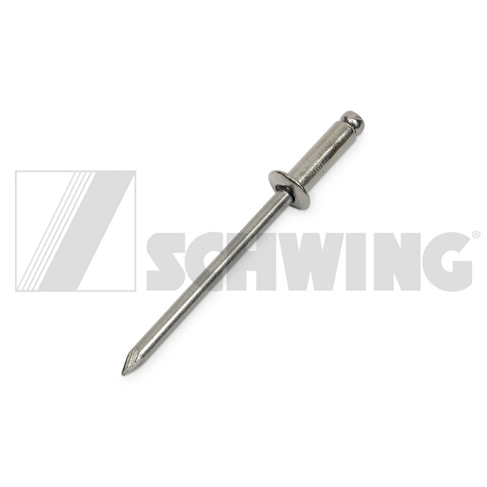 Rivet - Blind Din 7337 A 4 X 12 X A2/A2 | Weight: 1 lbs | Dimensions: 53 X 7 X 7 MM