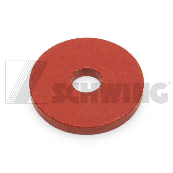 Plt - A 8 X D 65 / D 17 - S355J2G3 | Weight: 2 lbs | Dimensions: 66 X 66 X 8 MM