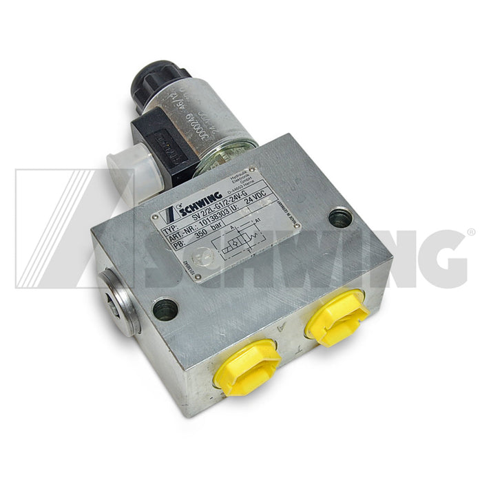 Valve - Hyd, Emergency Dump For Main Sys | Weight: 6 lbs | Dimensions: 150 X 95 X 40 MM