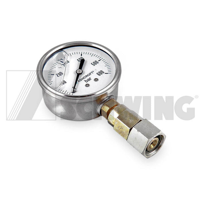 Gauge - Pressure Ng 63.0-600 600 Bar | Weight: 2 lbs | Dimensions: 28 X 67 X 117MM