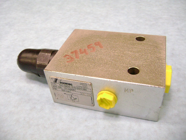 Valve - Hyd, Relief Redundant For Rock V | Weight: 10 lbs | Dimensions: G 3/4"