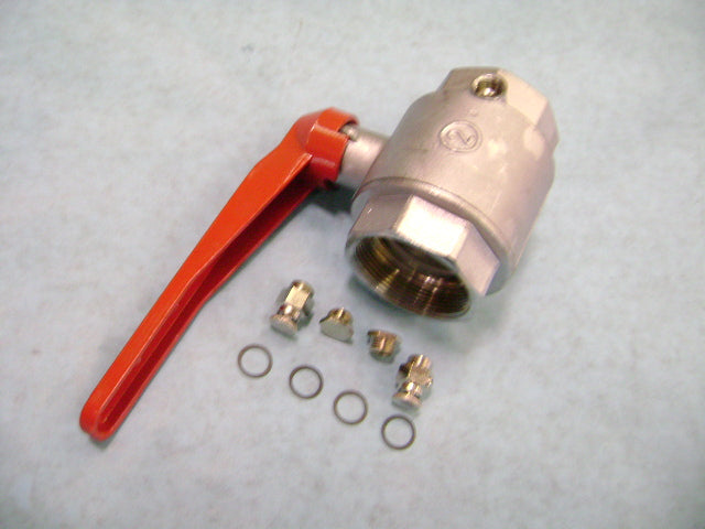 Valve - Water, Ball 2" (Dn 50) Pn20 | Weight: 6 lbs