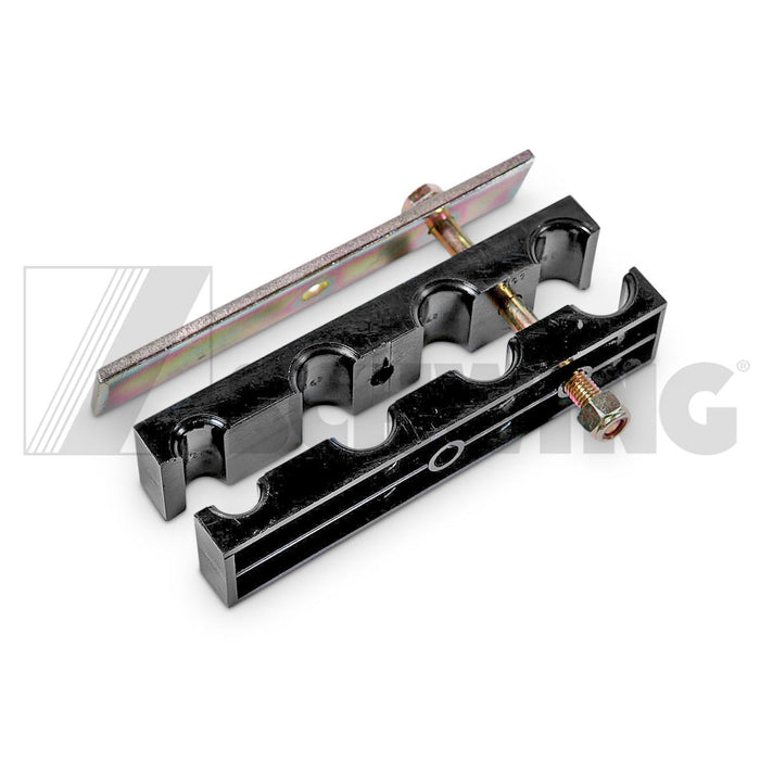 Clamp Assembly 16/16/16/12 Hyd Tube | Weight: 2 lbs | Dimensions: 30 X 98 X 146MM