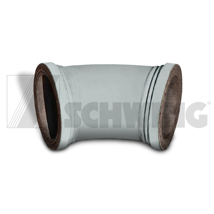 Elbow Dn112 5 1/2" 45?? S3000 R=235 Pn 85 | Weight: 17 lbs | Dimensions: 265 X 155 X 150 MM