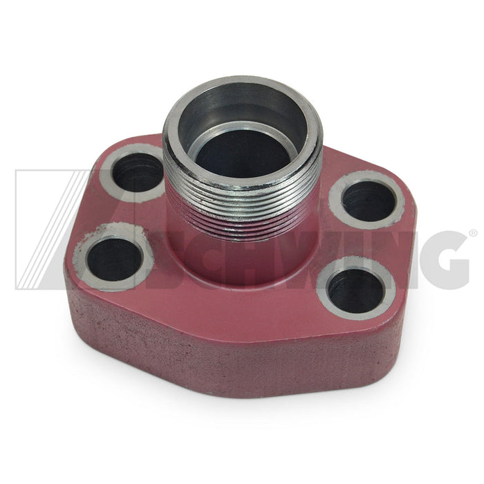 Threaded Sae Flange 1 1/4"-6000Psi | Weight: 4 lbs | Dimensions: 95 X 80 X 70 MM