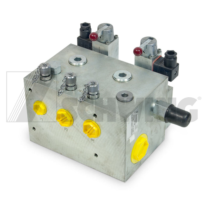 Valve - Hyd, E-Stop Manifold 12 Volt | Weight: 69 lbs | Dimensions: 290 X 195 X 185 MM