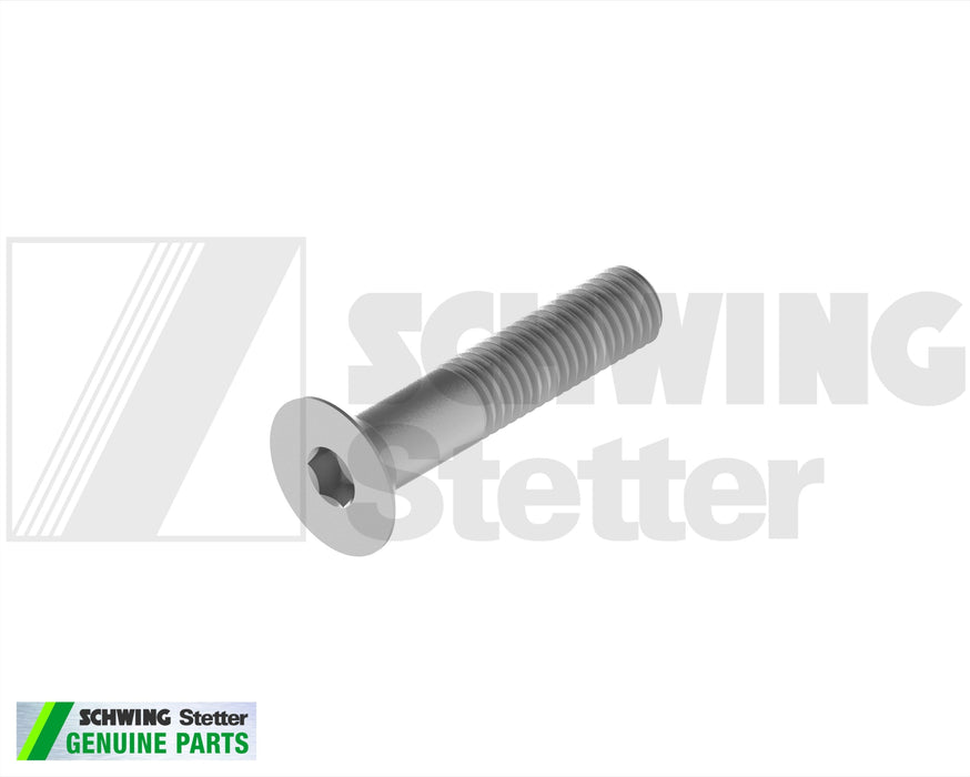 Screw Din 7991 M 10 X 55-8.8-Vzd | Weight: 1 lbs