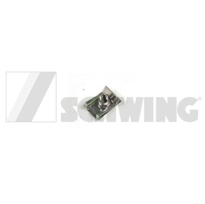 Nut - Clip-On, M 8 - Galvanized | Weight: 2 lbs | Brand: SCHWING