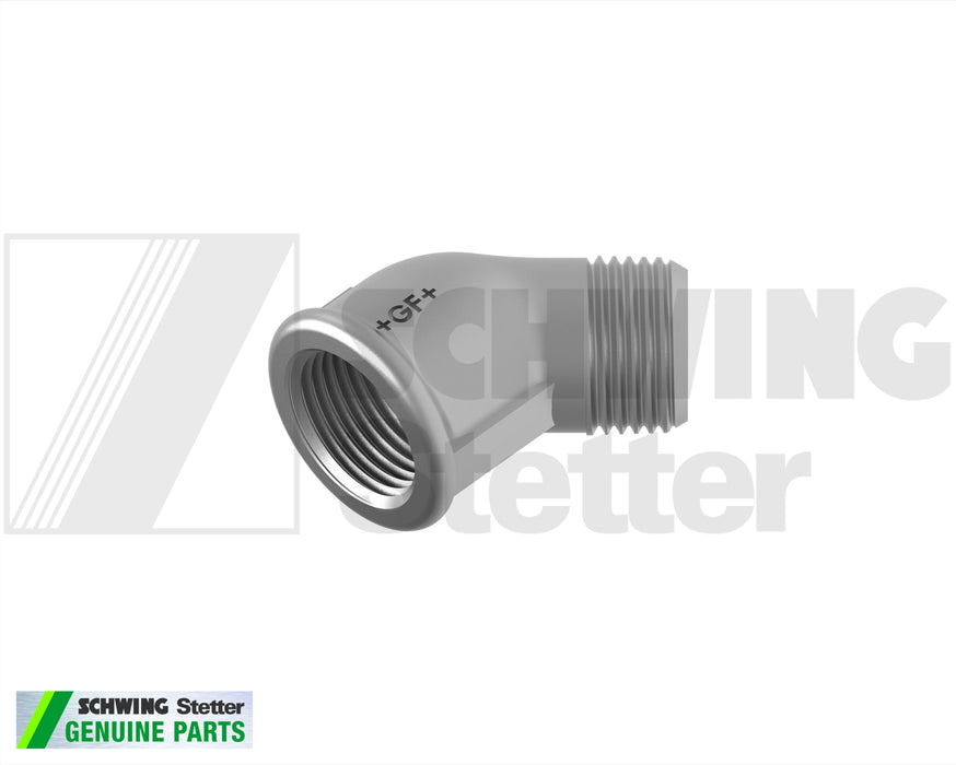 Elbow En 10242 A4/45??- 3/4-Zn-A | Weight: 2 lbs