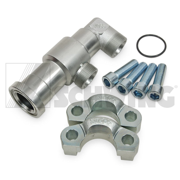 Fitting - Hyd, Distributor High Pressure | Weight: 11 lbs | Dimensions: 250 X 160 X 75 MM