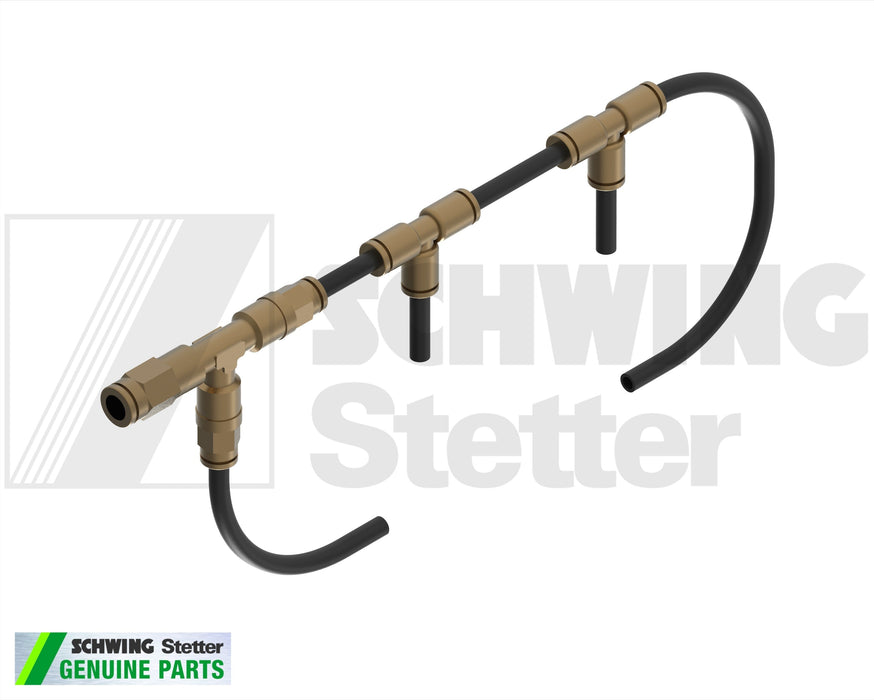 Assy - Hyd Hose And Fitting Sd 6/2 S39Sx | Weight: 2 lbs