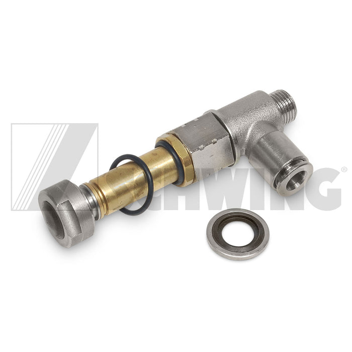 Valve - Hyd 1/8" Npt 15 Bar Max | Weight: 2 lbs | Dimensions: 80 X 34 X 18 MM
