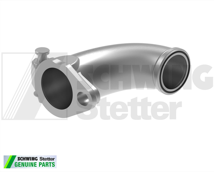 Assy - Outlet, Dn180/150, 90??/14?? | Weight: 121 lbs | Dimensions: 508 X 465 X 278