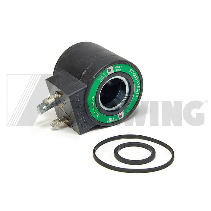 Valve - Magnetic Coil 12 V Dc 33 W | Weight: 2 lbs | Dimensions: 62 X 40 X 40 MM
