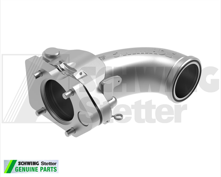 Assy - Pipe Outlet Dn 180/150 - Rotating | Weight: 124 lbs | Dimensions: 517 X 465 X 290 MM