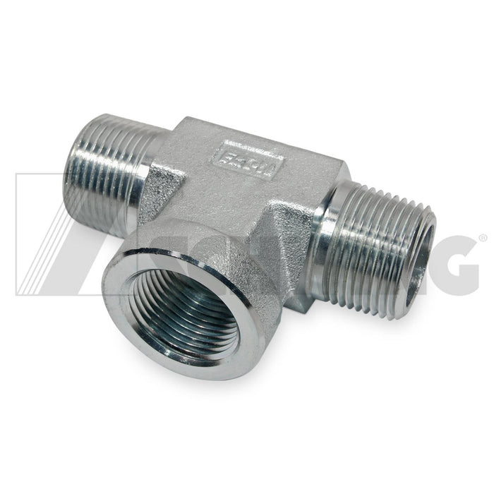 Fiitting - Hyd, Tee 3/4-14 Nptf | Weight: 2 lbs | Dimensions: 82 X 54 X 38 MM