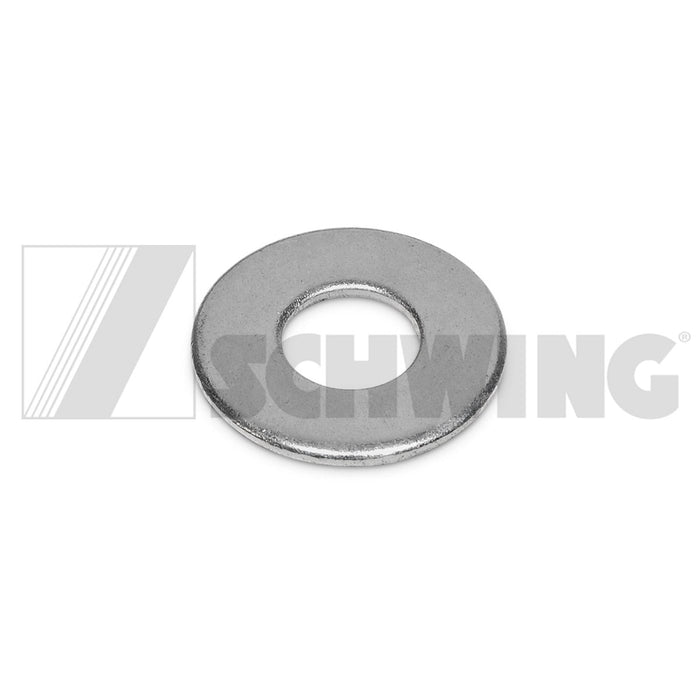 Washer - Flat, 3/8" Low Carbon Uss - Z.P | Weight: 2 lbs | Dimensions: 25 X 25 X 2