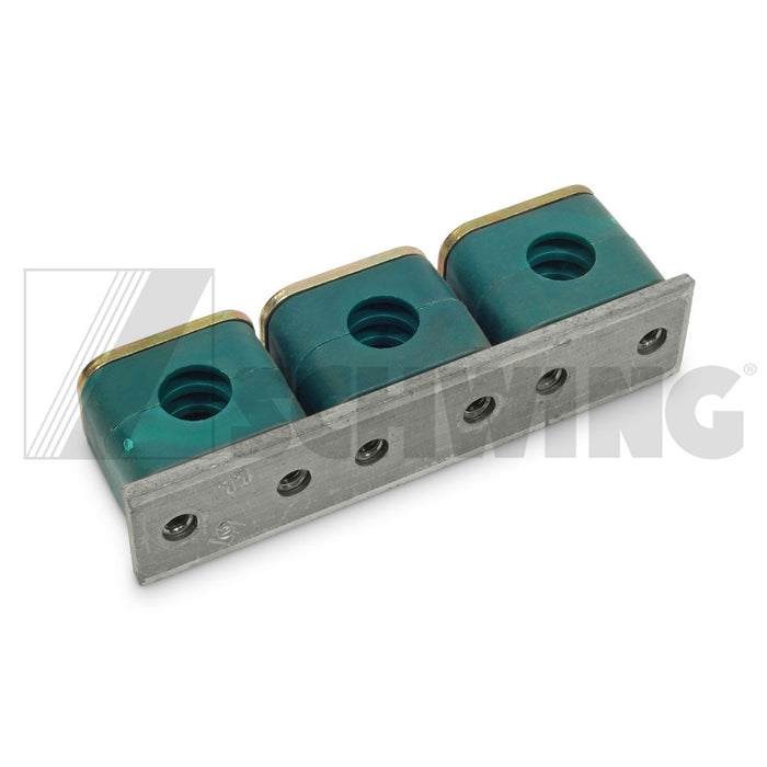 Tubeclamp 5/8" X 3 Place X 1 High | Weight: 2 lbs | Dimensions: 135 X 45 X 30 MM