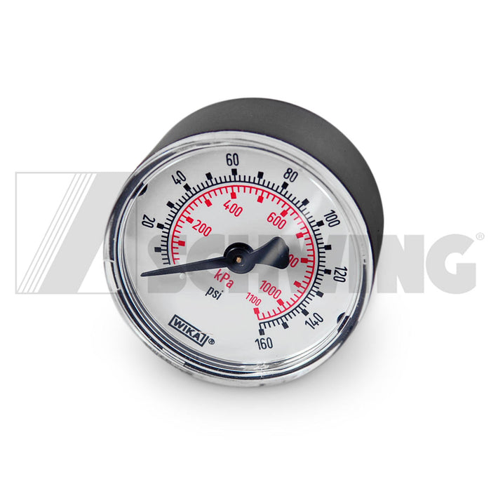 Gauge - Air Pressure 0-160 Psi | Weight: 2 lbs | Dimensions: 50 X 51 X 52MM
