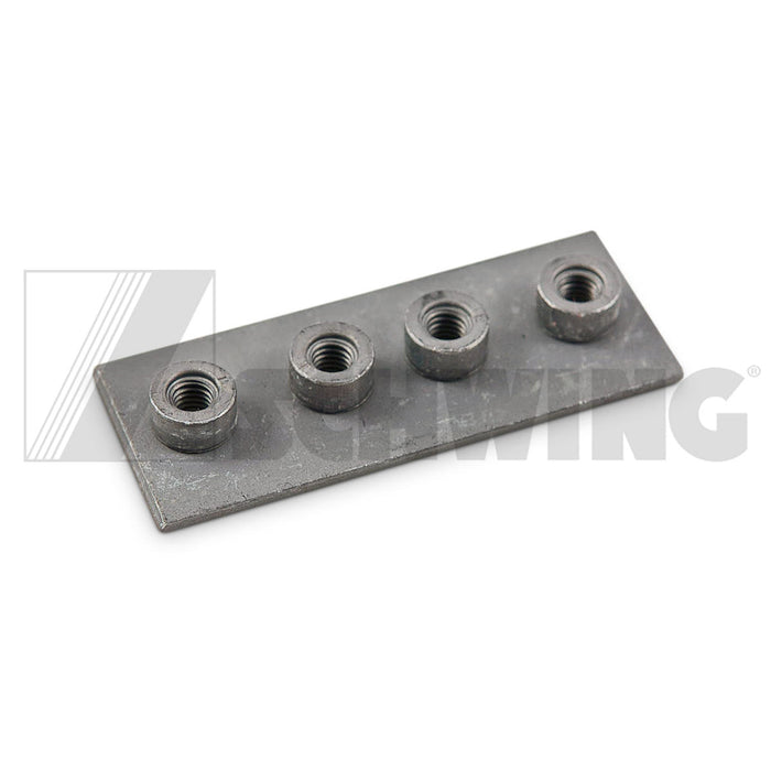 Clamp - Base Plt, Stauff, 1/2" X 2 Place | Weight: 2 lbs | Dimensions: 10 X 30 X 77