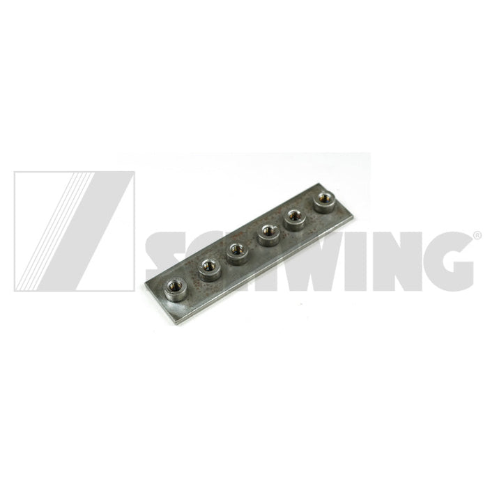 Clamp - Base Plt, Stauff, 1/2" X 3 Place | Weight: 3 lbs | Dimensions: 10 X 30 X 114