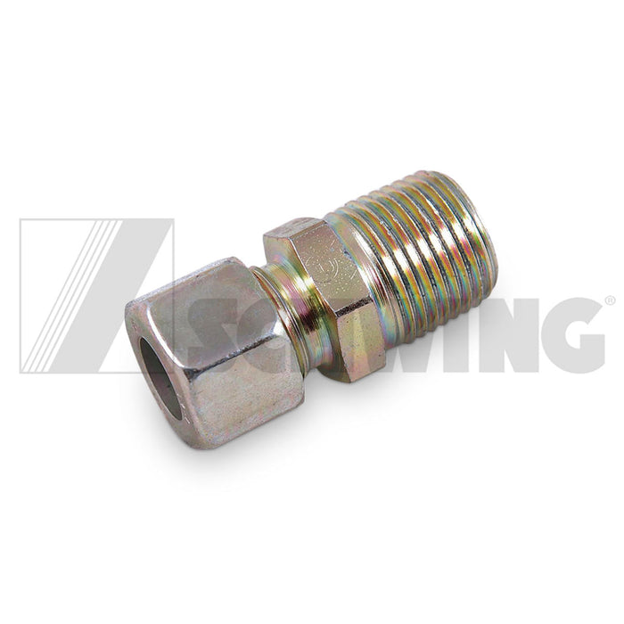 Fitting - Hyd, Str Ge 12L X 1/2 Npt -A3C | Weight: 2 lbs | Dimensions: 25 X 25 X 49