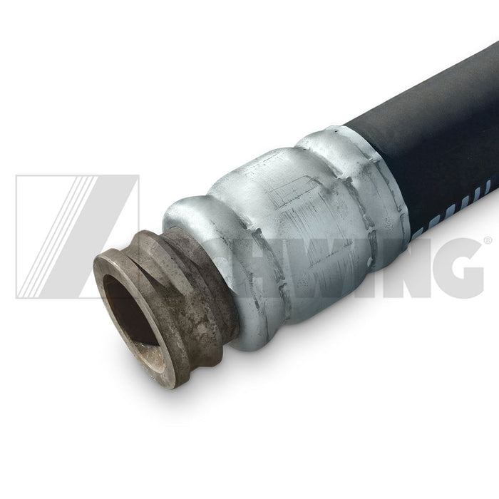 Hose 3" Flex Bond X 12' - Hd End | Weight: 47 lbs | Dimensions: 3670 X 120 X 120 MM