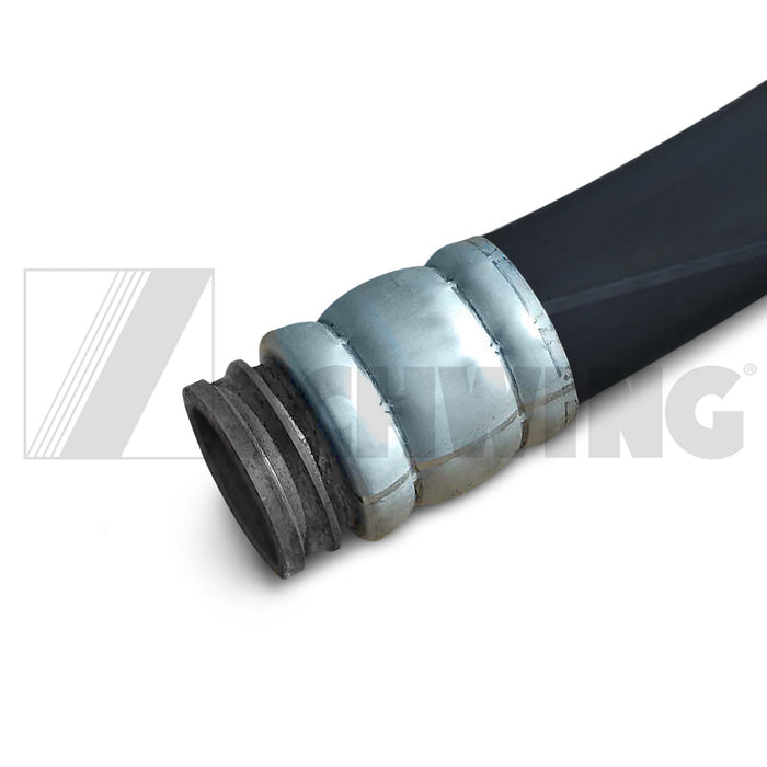 Hose 4" Flex Bond X 10' - Hd Ends | Weight: 35 lbs