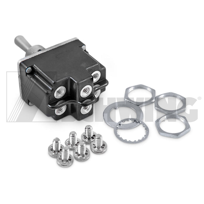 Oper - Switch, Toggle On*/Off/On* 2 Pole | Weight: 2 lbs | Dimensions: 23 X 34 X 60MM