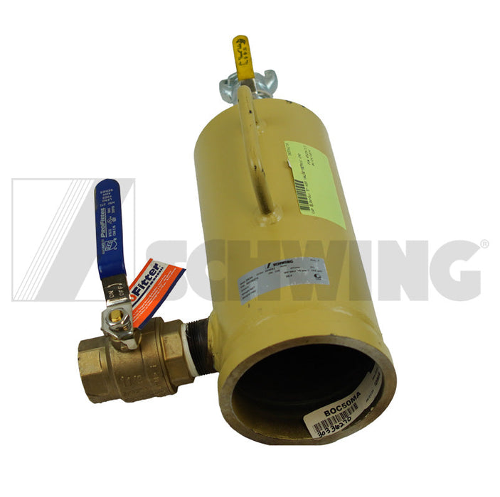 Cap Blow-Out 5" Air Valve Metric End | Weight: 23 lbs