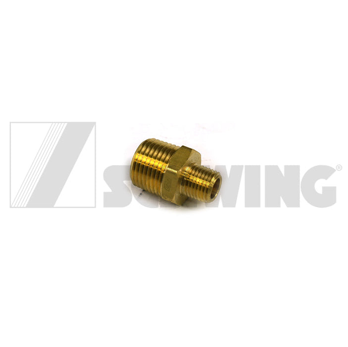 Fitting - Red, Hex Nipple 1/2 X 1/4 Npt | Weight: 2 lbs | Dimensions: 34 X 26 X 22