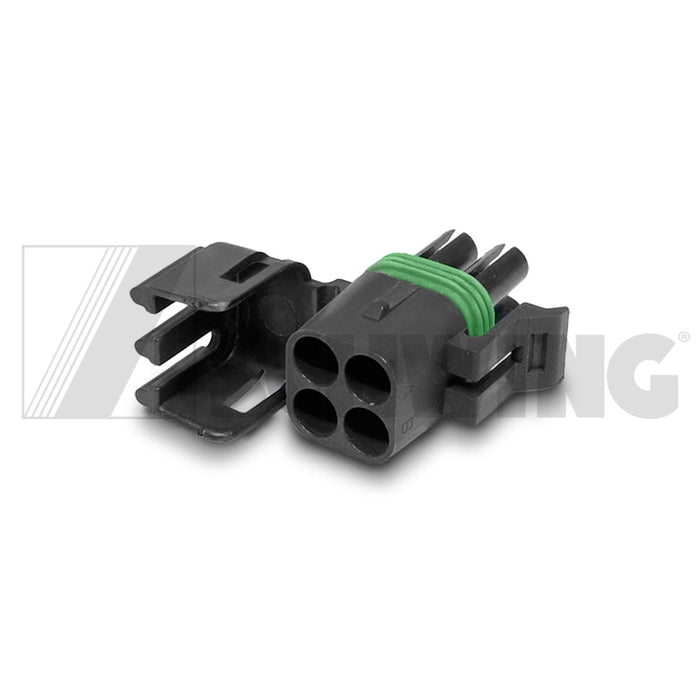 Harn - Connector Assy, 4-Female-Pin | Weight: 2 lbs | Dimensions: 43 X 30 X 23MM