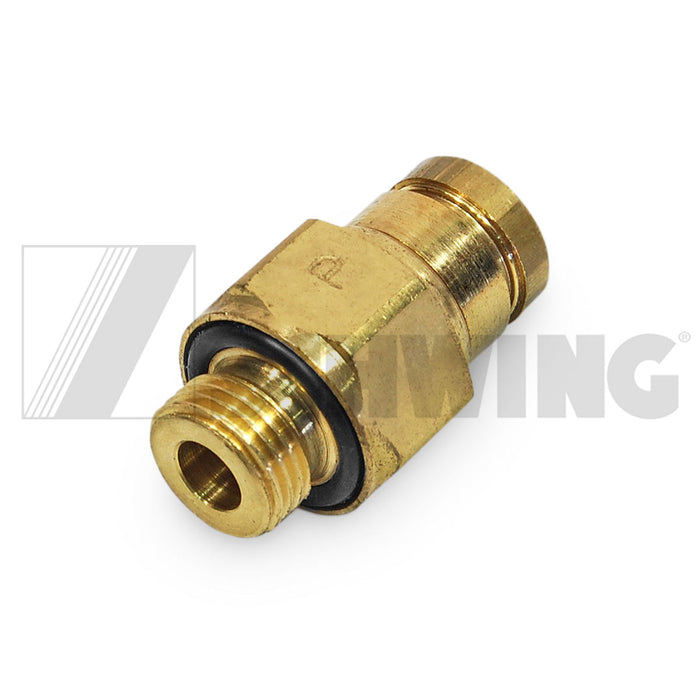 Fitting - Hyd, 1/4" Tube X 1/8" Bspp | Weight: 2 lbs | Dimensions: 26 X 17 X 15 MM