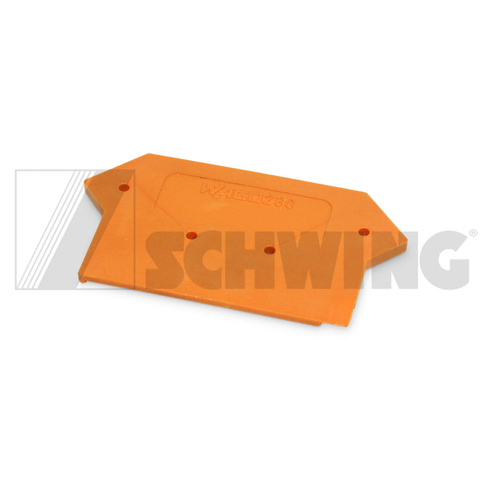 Cont - Terminal Block, End Plt 2.5Mm | Weight: 2 lbs | Dimensions: 50 X 26 X 4 MM