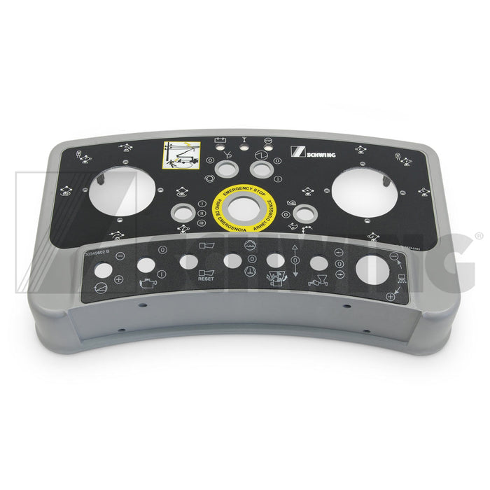 Encl - Box Top Half With Labels 2 Button | Weight: 3 lbs | Dimensions: 315 X 235 X 170 MM