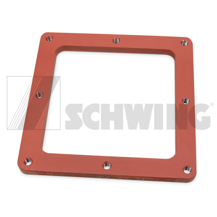 Plt - 3/8" A36 Flange 34X Water Tnk Htr | Weight: 3 lbs | Dimensions: 165 X 165 X 10 MM
