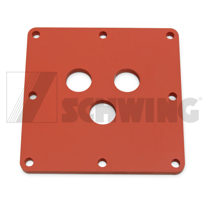 Plt - Cover, 1/4" A36 Water Tnk Htr 34X | Weight: 4 lbs | Dimensions: 165 X 165 X 7 MM