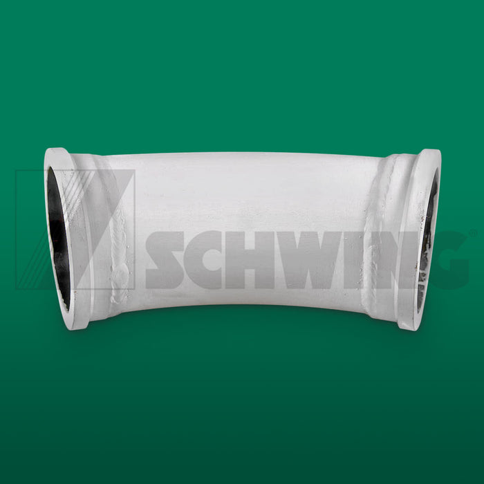 Elbow Short Radius 45 Degree 5" Id Hevi | Weight: 22 lbs | Dimensions: 157 X 170 X 370MM