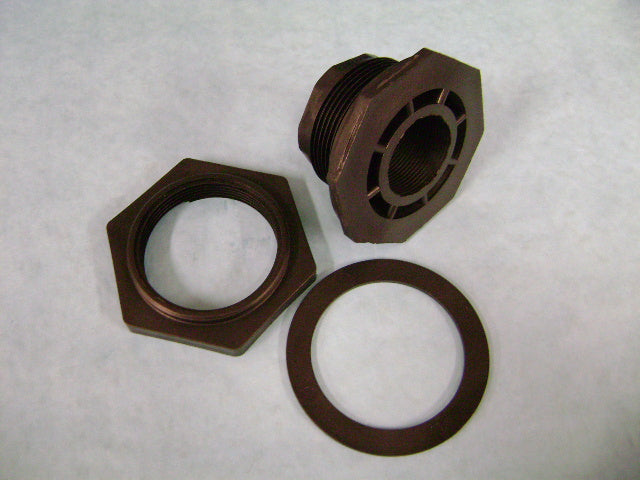 Fitting - Water, Bulkhead 1 1/2" Npt | Weight: 1 lbs