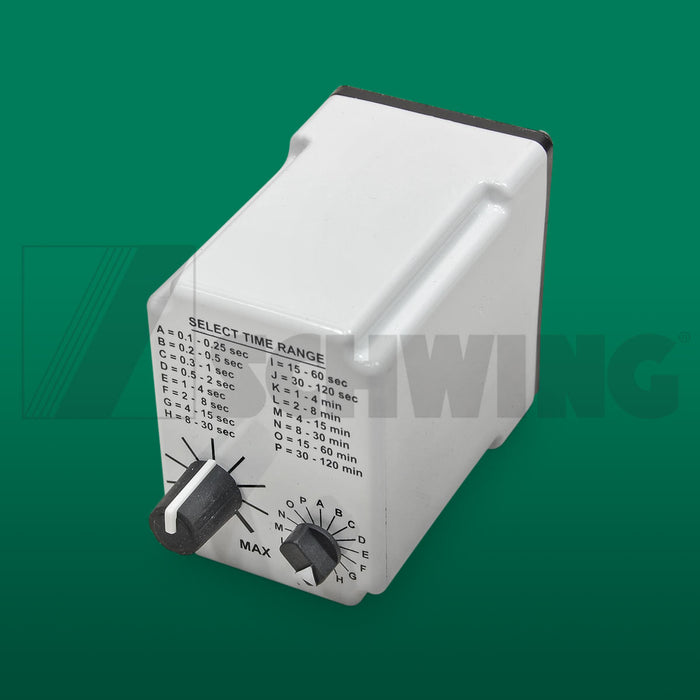 Cont - Relay, 12Vdc, Adjust. Time Delay | Weight: 2 lbs | Dimensions: 112 X 67 X 50 MM