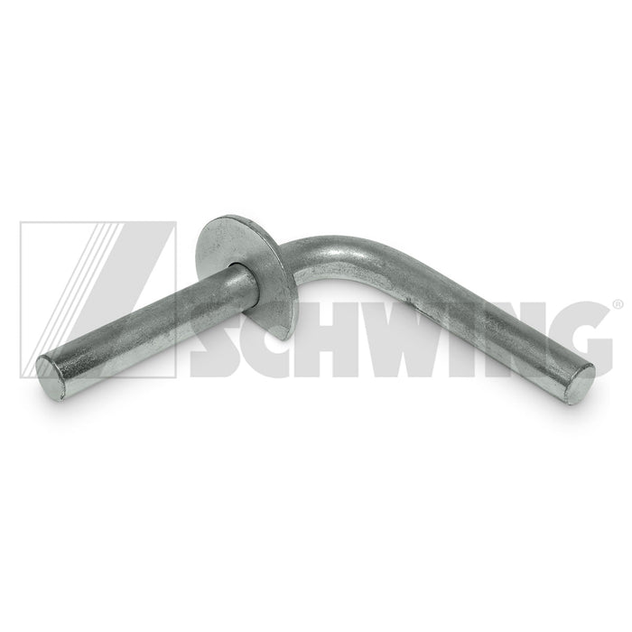 Locking Pin - E-Rock Hopper Grate | Weight: 2 lbs | Dimensions: 182 X 90 X 38 MM