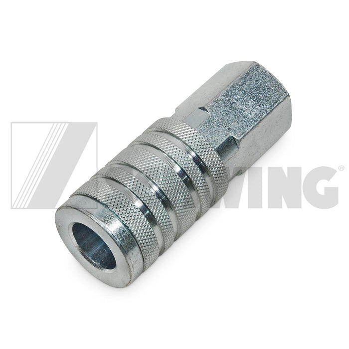 Fitting - 1/2" Coupler W/ 3/8" Fnpt, Fem | Weight: 2 lbs | Dimensions: 80 X 31 X 31 MM