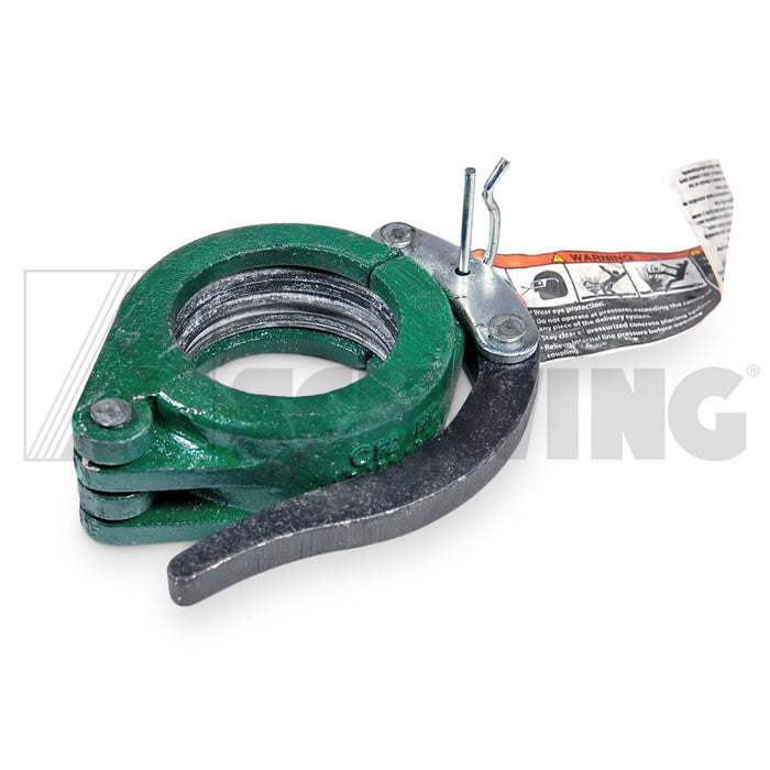 Pipe - Clamp, 2" Snap Cfhd End W/Gasket | Weight: 6 lbs | Dimensions: 80 X 128 X 172MM
