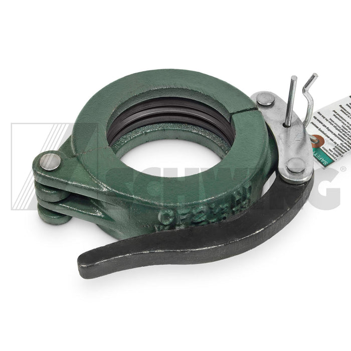 Pipe - Clamp, 2.5" Snap F/Hevi-Duty End | Weight: 6 lbs | Dimensions: 185 X 140 X 80 MM