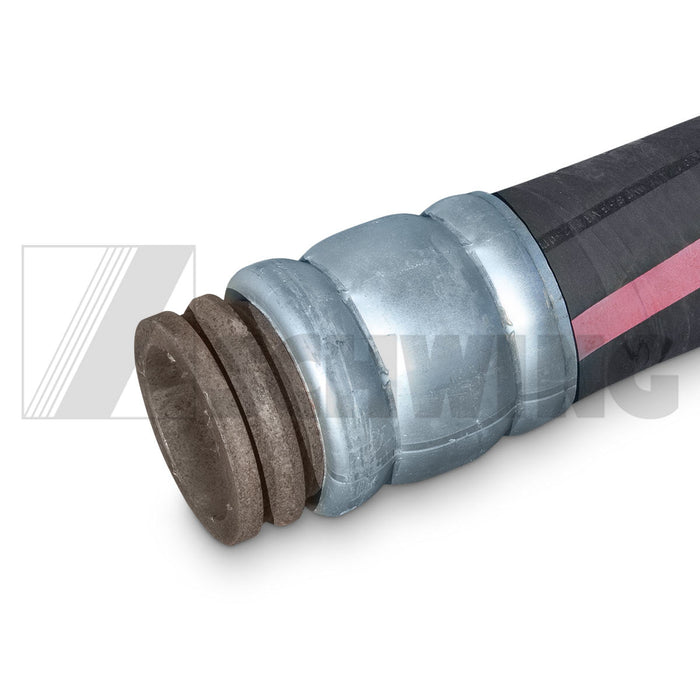 Hose 4" Flex Bond X 12' - Hd Ends | Weight: 41 lbs | Dimensions: 3740 X 160 X 160 MM