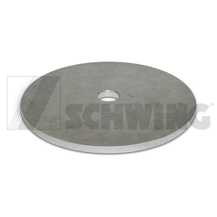 Spacer P88 1/4"Thck Alum | Weight: 2 lbs | Dimensions: 150 X 150 X 7 MM