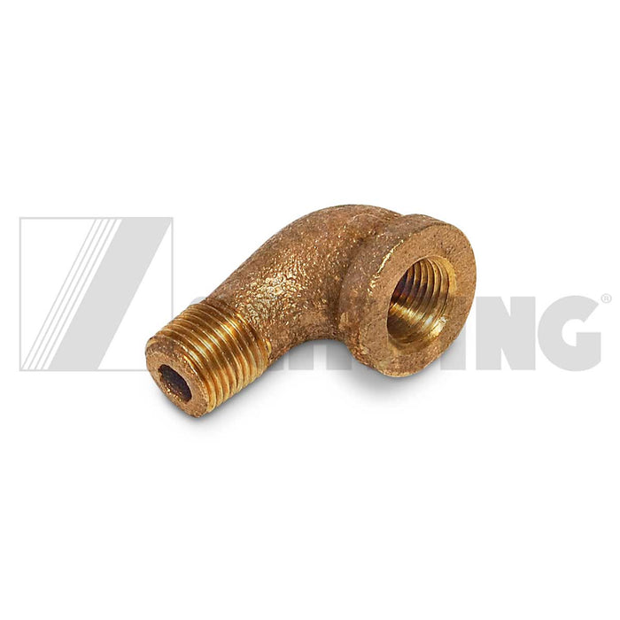 Fitting - Elb, 90?? Street 1/8" Mpt Brass | Weight: 2 lbs | Dimensions: 32 X 18 X 17 MM