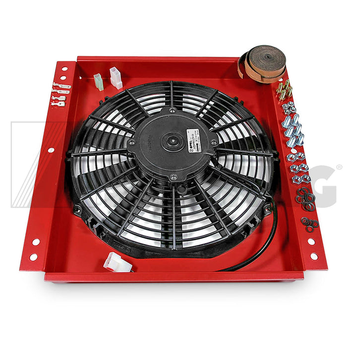 Assy - Cooler, Oil Fan Motor Adapter Par | Weight: 11 lbs | Dimensions: 150 X 510 X 510MM
